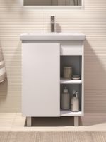 Тумба под раковину VIGO Milos 60 (Como) арт-316 белый — фото 2, Тумбы под раковину