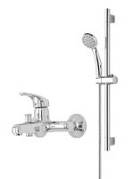 Товар: OneLife Полимерный смеситель для ванны с душ.гарнитуром, хром арт-P01-611cr - фото 13 OneLife Полимерный смеситель для ванны с душ.гарнитуром, хром арт-P01-611cr — фото 13, Смеситель для ванны