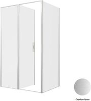 Душевой уголок Allen Brau Priority 120x90 3.31032.BA + 3.31044.BA серебро браш 3.31032.BA + 3.31044.BA — фото 4, Прямоугольные душевые уголки