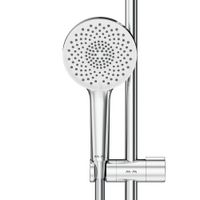 F0185A000 X-Joy душ.комплект: ручн.душ 120 мм, 3 функции, штанга 700 мм, шланг 1750, хром — фото 4, Душевые гарнитуры