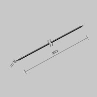 Товар: Комплектующие для уличной трековой системы с токоведущими элементами Outdoor O-TR001-PL-L3 - фото 6 Комплектующие для уличной трековой системы с токоведущими элементами Outdoor O-TR001-PL-L3 — фото 6, Комплектующие для освещения