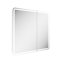 Товар: Зеркальный шкаф для ванной комнаты SANCOS Diva 800х149х800, с подсветкой, арт. арт-DIV800 - фото 9 Зеркальный шкаф для ванной комнаты SANCOS Diva 800х149х800, с подсветкой, арт. арт-DIV800 — фото 9, Зеркальные шкафы в ванную