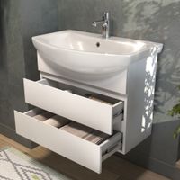 Тумба под раковину VIGO Wing 70 подвесная белый (tp.WIN.BAL.70.2Y белый) — фото 3, Тумбы под раковину