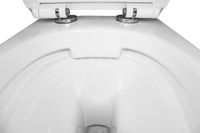 Товар: Унитаз подвесной AZARIO FRETTA ROUND 485x360x365 безободковый с сиденьем микролифт арт-AZ-2617E - фото 4 Унитаз подвесной AZARIO FRETTA ROUND 485x360x365 безободковый с сиденьем микролифт арт-AZ-2617E — фото 4, Подвесные унитазы