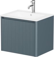 Тумба под раковину Allen Brau Gravity 60 1.370016.BGM синий матовый — фото 9, Тумбы под раковину