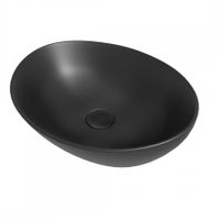 Раковина чаша Maretti EN13NS87-560, черная — фото 1, Раковины накладные