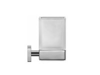 Держатель для стакана, Duravit, Karree, шгв 70*100*112, цвет-хром/матовое стекло арт-0099511000 — фото 1, Стаканы для зубных щеток