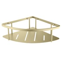 угловая полка, шлиф. золото арт-AQ4926BG — фото 1, Полки для ванной и душа