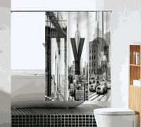Товар: шторка д/в тканевая 180х180см "Улицы Нью-Йорка" MZ-108 - фото 1 шторка д/в тканевая 180х180см "Улицы Нью-Йорка" MZ-108 — фото 1, Шторки на ванну