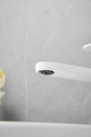 Смеситель для накладной раковины BELZ, белый, арт-B11713-8 — фото 5, Смесители для раковины