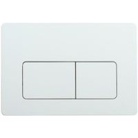 Кнопка смыва Veconi FLUSH V5, FLV5-W, 240х162х9, пластик, белый глянец — фото 1, Кнопки смыва