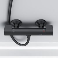 Товар: F85A40022 X-Joy, смеситель д/душа с термостатом, черный, шт - фото 2 F85A40022 X-Joy, смеситель д/душа с термостатом, черный, шт — фото 2, Смеситель для душа