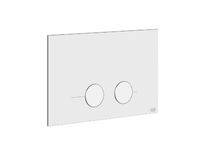 Клавиша смыва, Gessi, для инсталяций, Tece (TeceProfil, TeceBox), ширина, мм-215, глубина, мм-5, высота, мм-145, тип смыва-двойной, цвет-Black XL арт-54617.299 — фото 2, Кнопки смыва