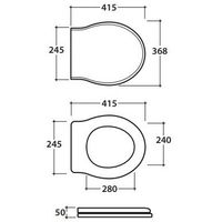 Сиденье с крышкой GLOBO PAESTUM с микролифтом цвет белый арт-PS20RB — фото 2, Сиденья для унитаза