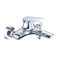 BOND Cube Душевая система с тропическим душем и смесителем с изливом арт-B06-9500 — фото 3, Душевые стойки