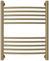 Полотенцесушитель водяной Сунержа Богема+ выгнутая 600х500 Матовое золото арт-032-0221-6050 — фото 1, Водяные полотенцесушители