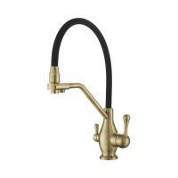 Смеситель для кухни Rose , бронза арт-R858Q — фото 1, Смесители для кухни