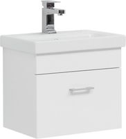 Тумба под раковину Aquanet Нота 50 (Moduo Slim) белый арт-00246955 — фото 13, Тумбы под раковину