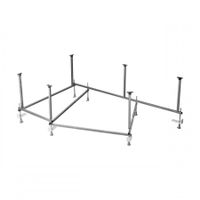 Монтажный комплект для ванны ЭДЕРА 170х110 см. (рама, слив-перелив с сифоном, крепеж к стене, крепеж 1WH112426 — фото 1, Ванны и комплектующие