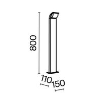 Товар: Ландшафтный светильник Outdoor O446FL-L7GF3K - фото 4 Ландшафтный светильник Outdoor O446FL-L7GF3K — фото 4, Уличное освещение