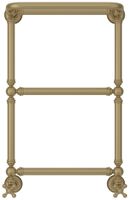 Полотенцесушитель водяной Сунержа Ренессанс 1386 660x400 Матовое золото арт-032-0281-6640 — фото 1, Водяные полотенцесушители