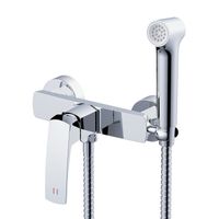 Гигиенический душ Azario Conda со смесителем, керамический картридж, шланг 150 см, хром арт-AZ-K2511 — фото 1, Гигиенические души