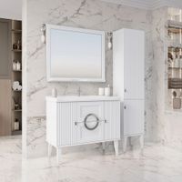 Товар: Комплект мебели Федерика 100 "Тирамису Софт" по раковину Гармония 100 111211 - фото 3 Комплект мебели Федерика 100 "Тирамису Софт" по раковину Гармония 100 111211 — фото 3, Комплекты мебели для ванной