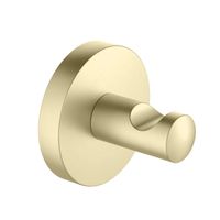 AQ4201BG ОБЕРОН крючок, шлиф. золото — фото 1, Крючки для полотенец