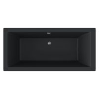 Ванна BERGES акриловая TARI 170х80, черный матовый арт-053028 — фото 1, Акриловые ванны