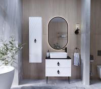 Товар: Столешница "ВИВА-70 см" черная (искусственный камень) арт-507003 - фото 2 Столешница "ВИВА-70 см" черная (искусственный камень) арт-507003 — фото 2, Столешницы под раковину