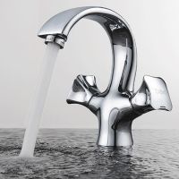 Смеситель для раковины D&K Hessen , хром арт-DA1382101 — фото 1, Смесители для раковины