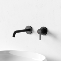 Смеситель для раковины SANCOS Etna с внутренней частью, черный матовый, арт. арт-SC9004MB — фото 2, Смесители для раковины