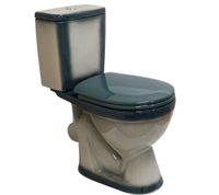 ЛИРА Унитаз-компакт наклон. вып., с арматурой, сиденьем, креплением, зеленый. ROSA Вн УнЗ10 — фото 1, Напольные унитазы