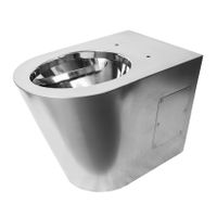 Унитаз напольный без бака антивандальный арт-УНббА — фото 2, Напольные унитазы