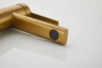 Смеситель для раковины BELZ , брашированное золото арт-B10813-5 — фото 6, Смесители для раковины