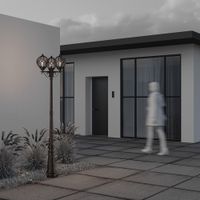 Садово-парковый светильник Outdoor O023FL-03G — фото 8, Уличное освещение