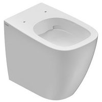 Унитаз GLOBO GENESIS напольный приставной цвет белый GN001BI — фото 2, Приставные унитазы