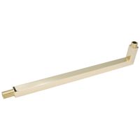 RICAMBI QUADRATO Кронштейн для верхнего душа, 22x22х400 mm., 1/2"x1/2", золото 32568 — фото 5, Кронштейны для верхнего душа