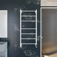 Полотенцесушитель электрический Grota Costa 530х1200 белый Costa 530х1200 RAL9016 EL — фото 6, Электрические полотенцесушители