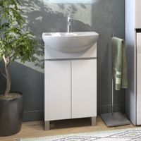 Товар: Тумба под раковину VIGO Wing 50 напольная белый (tn.WIN.BAL.50.2D белый) - фото 2 Тумба под раковину VIGO Wing 50 напольная белый (tn.WIN.BAL.50.2D белый) — фото 2, Тумбы под раковину