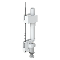 KK-POL 350/ZND/112-00-T0 Заливной механизм, нижний подвод воды 3/8, штуцер пластик — фото 1, Комплектующие