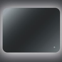 Зеркало с LED-подсветкой MILAN (70*90) /AQUA DE MARCO MIL70/90 — фото 9, Зеркала в ванную комнату