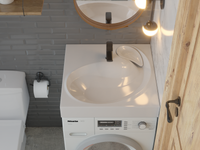 Товар: Раковина на стиральную машину Buta 60 4627173210348 - фото 2 Раковина на стиральную машину Buta 60 4627173210348 — фото 2, Раковины на стиральную машину