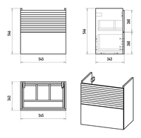 Товар: Тумба под раковину арт-Э-Фор-09060-0219-2Я - фото 5 Тумба под раковину арт-Э-Фор-09060-0219-2Я — фото 5, Тумбы под раковину