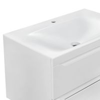 Раковина из искусственного камня, цвет белый арт-VCB-1F800W — фото 2, Раковины встраиваемые сверху