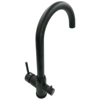 NAPOLI Смеситель д/кухни совмещенный с краном для питьевой воды, черный камень арт-32665 — фото 5, Смесители для кухни