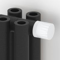 Отопительный радиатор Сунержа Эстет-00 EU50 500х360 8 секций Тёмный титан муар 15-0322-5008 — фото 2, Радиаторы отопления