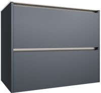 Тумба под раковину Allen Brau Activity 80 1.34012.BGM синий матовый/олива браш — фото 3, Тумбы под раковину