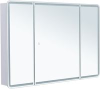 Товар: Зеркальный шкаф Aquanet Оптима 120 с LED подсветкой 00341429 - фото 9 Зеркальный шкаф Aquanet Оптима 120 с LED подсветкой 00341429 — фото 9, Зеркальные шкафы в ванную