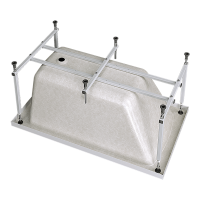 Каркас для ванны ALEX BAITLER KS14 Стандарт для акриловых ванн 140 — фото 1, Комплектующие